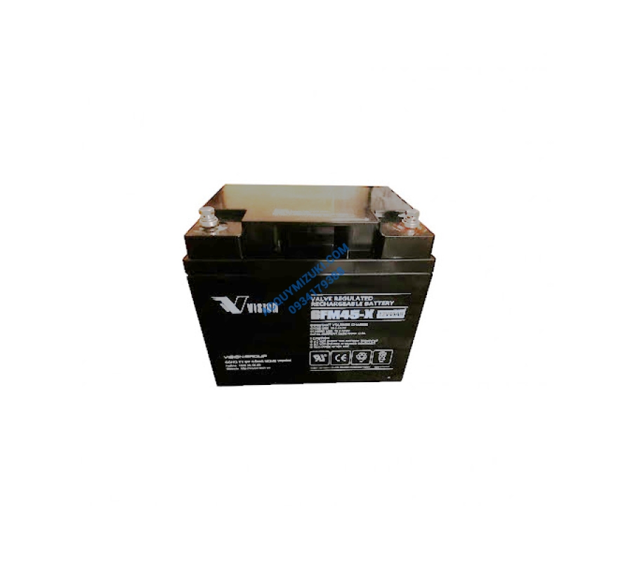 Bình ắc quy Vision 6FM45-X (12V-45AH)