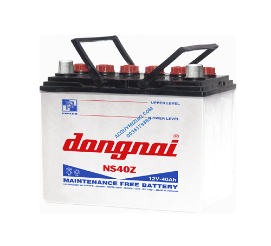 Ắc quy châm axit 12V - 35AH  Bảo hành 09 tháng Pinaco VietNam