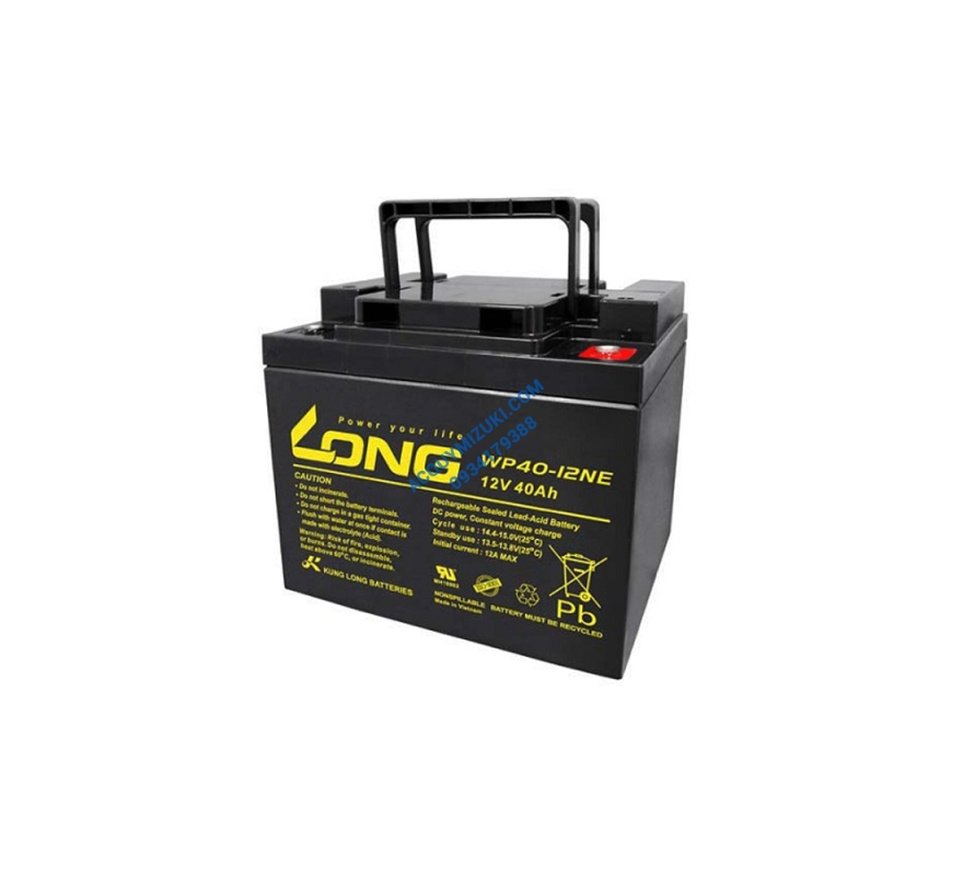 Bình ắc quy LONG WPL40-12N, F8-M6 12V 40AH