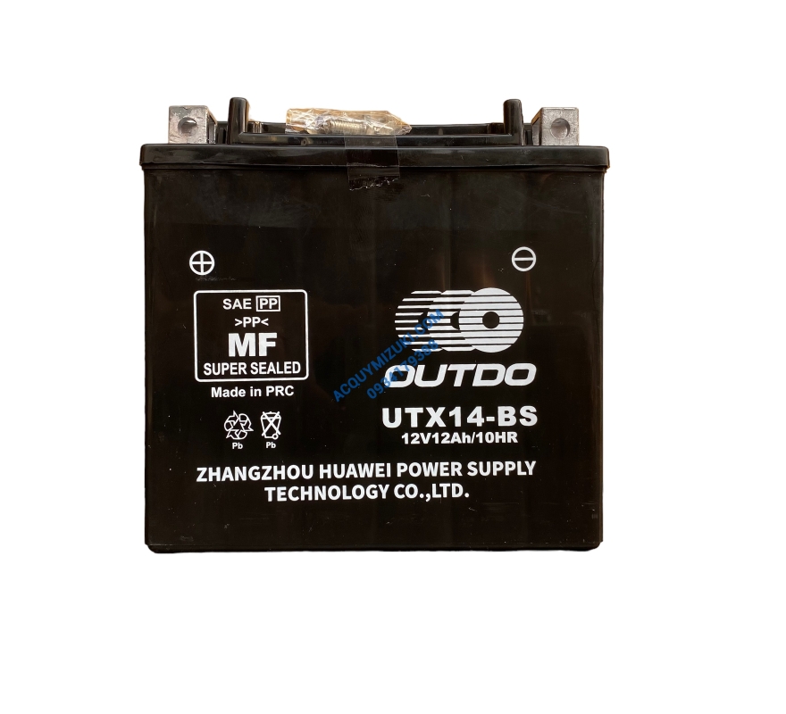 Bình ắc quy OUTDO UTX14AHL-BS 12V 12AH