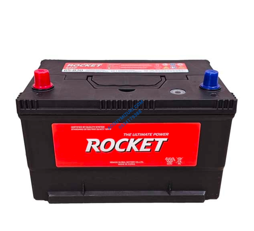 Bình ắc quy ROCKET SMF 65-820 12V 85AH CCA 820A