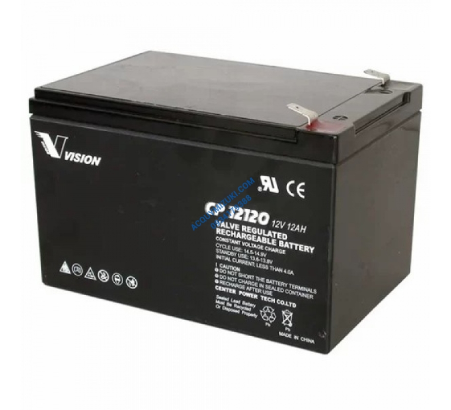 Bình ắc quy Vision CP12120 (12V-12AH)