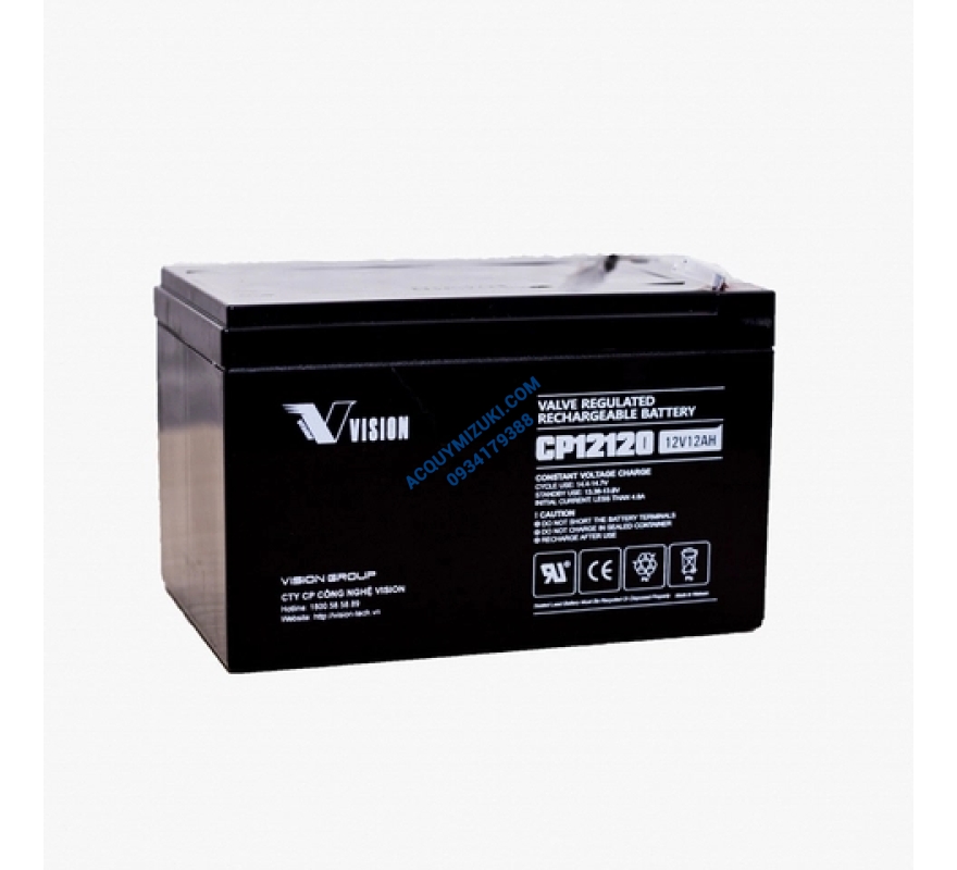Bình ắc quy Vision CP12120 (12V-12AH)