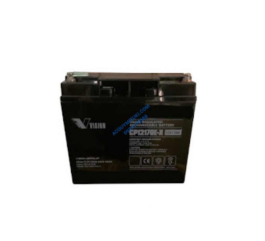 Bình ắc quy Vision CP12170E-X (12V-17AH)