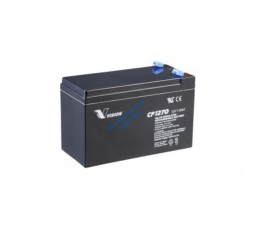 Bình ắc quy Vision CP1270 (12V-7AH)